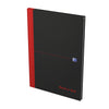 Oxford - Linea Notebook Black n' Red A4 96 fogli | 5 pezzi