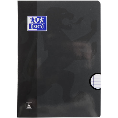 Oxford - Quaderno scolastico linea A4 72 pagine 80gr nero