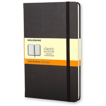 Moleskine - Notebook grande linea 130x210mm copertina rigida nero