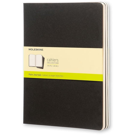 Moleskine -  Schrift  190x250mm blc 240pag zwart 3st