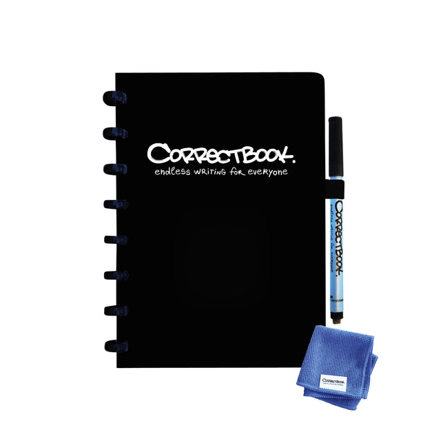 Correctbook - Notebook Correctbook A5 Line 40blz Ink Black | 1 pièce