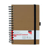 Notebook Quantore A5 Spiral Line 192BLZ 80gr Kraft