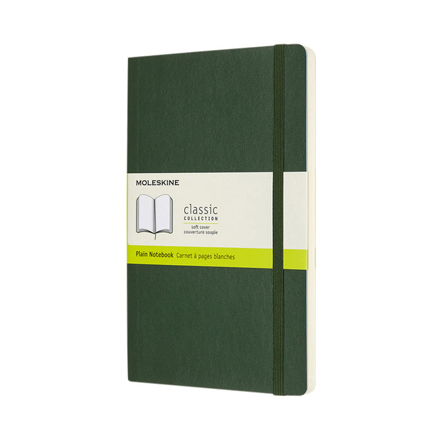 Moleskine - Notebook Moleskine Large 130x210mm BLC SC Green | 1 Stück