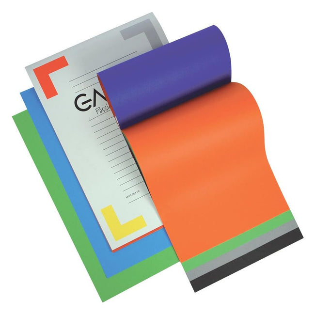 Gallery - Gallery gekleurd tekenpapier Multicolor, ft 21 x 29,7 cm (A4), 120 g/m², blok van 20 vel