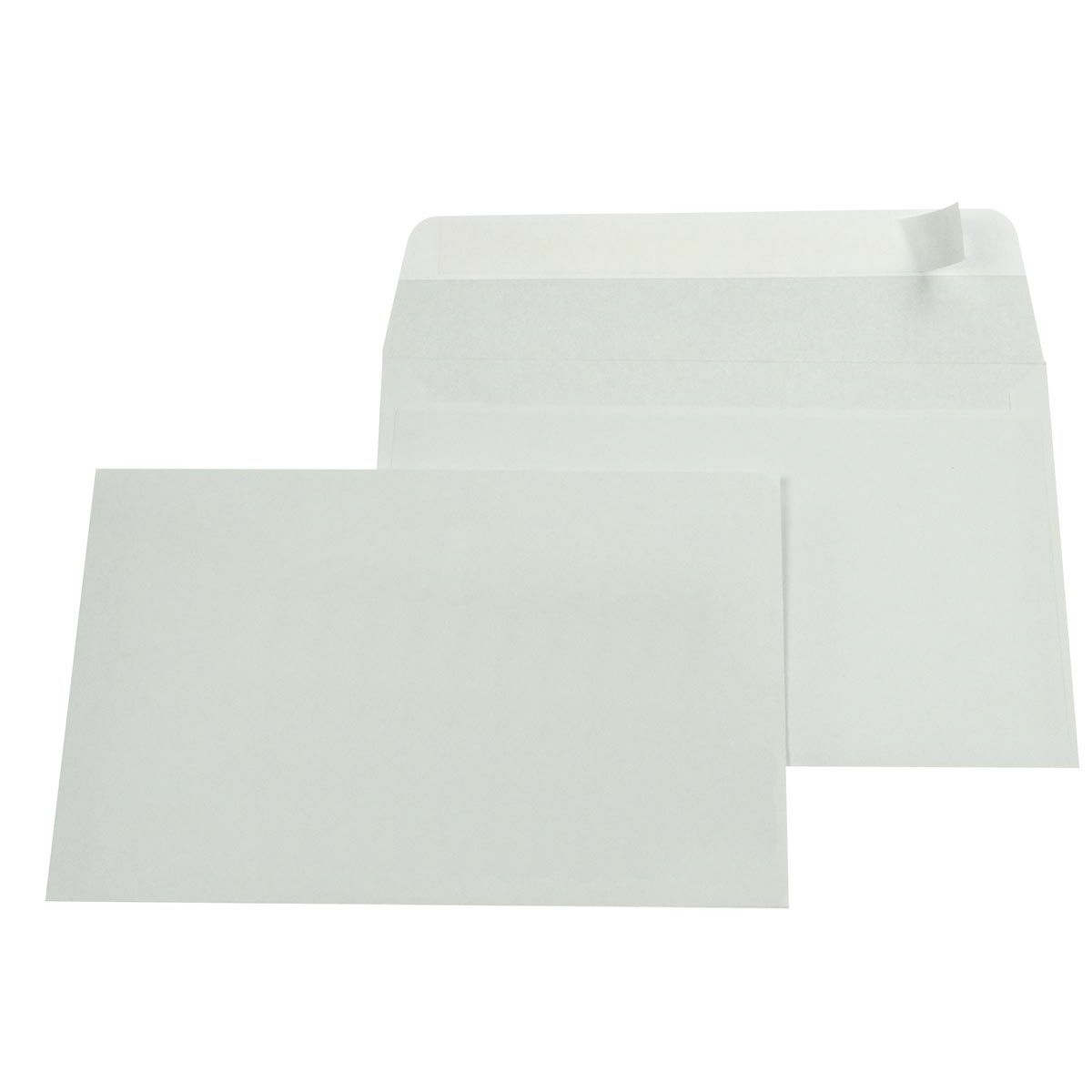 Gallery - enveloppes ft 114 x 162 mm, fermeture à bande, intérieur gris, boîte de 500 pièces