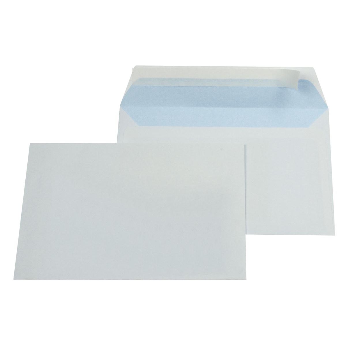 Gallery - envelopes ft 114 x 162 mm, strip closure, blue inside, box of 500 pieces