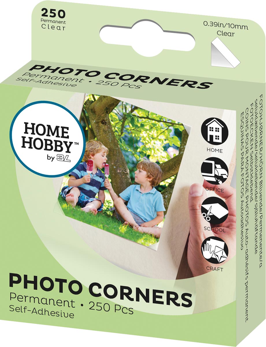 3L Consumer Products - fotohoekjes PP ft 10 mm