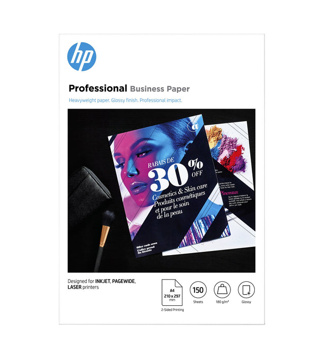 HP -  Fotopapier  3vk91a a4 laser 180gr glans