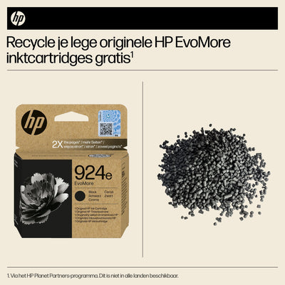 HP -  Inktcartridge  4k0v0ne 924e evomore zwart