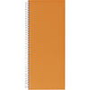 Quantore - Quaderno 135x330mm riga 160 pagine 70gr spirale arancio