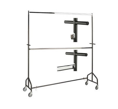 KLIKA - Rack de vêtements de transport 180 cm Hauteur 210cm