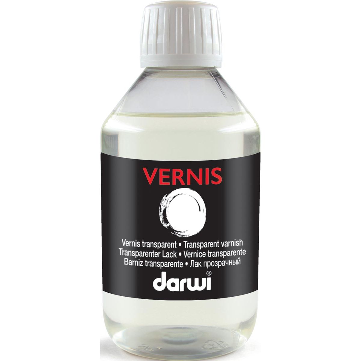 Darwi - barniz brillante, botella de 250 ml