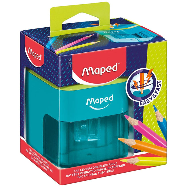 Mapped - Electric Bleistift Mühle auf Batterien, in Aufhängungsbox