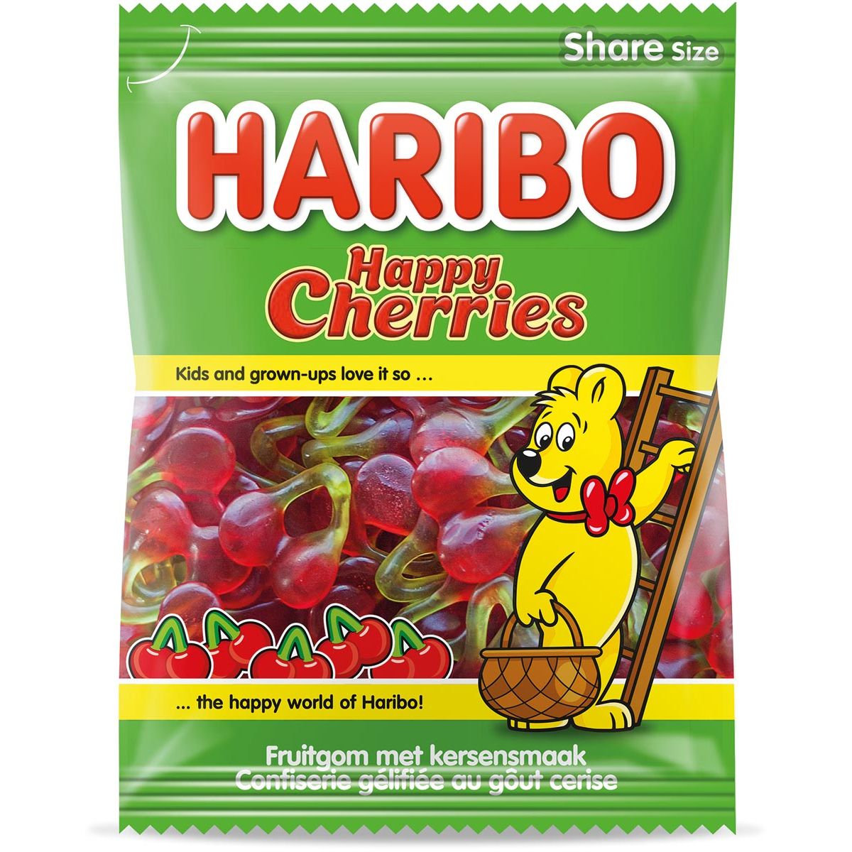Haribo - candy cherries, bag of 185 g