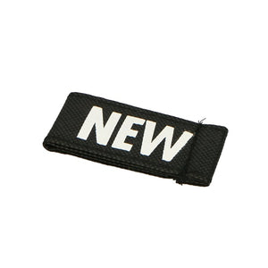 Klika -  Label vaantje kleur zwart NEW