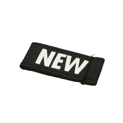 Klika -  Label vaantje kleur zwart NEW