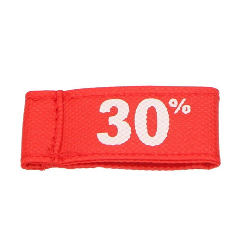 Klika - Label pennant color red 30%