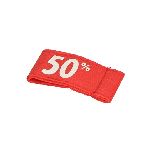 Klika -  Label vaantje kleur rood 50%