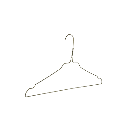 Klika - Gruccia filo/lavasecco 2,7 mm con collo 40 cm