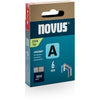 Novus - Heftklammern A 53/6, Karton mit 1800 Stück