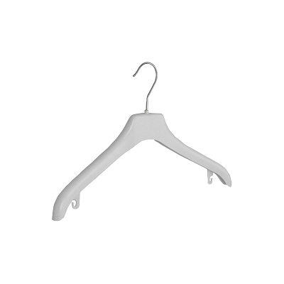 Klika - Mantel / Costume Hanger White Wide sch 38cm