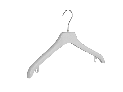 Klika -  Mantel/kostuumhanger wit brede sch 38cm