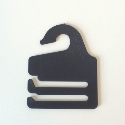 Klika -  Stropdashanger zwart 10 stuks