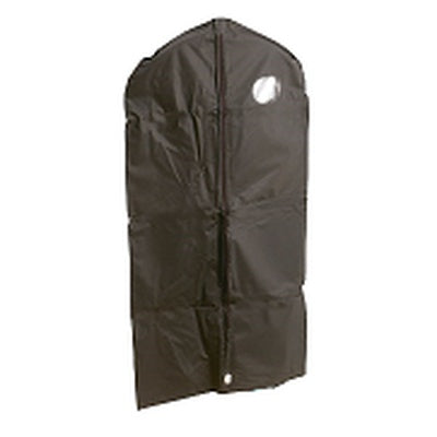 Klika -  Kledinghoes zwart rits en venster 60x100