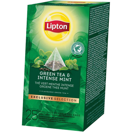 Lipton Tea Company - Thé Exclusif thé vert menthe 25x2gr