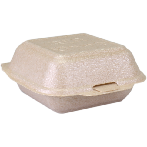 Klika - Bak | PP | hamburgerbox | 150x150x70mm | beige | 125 stuks