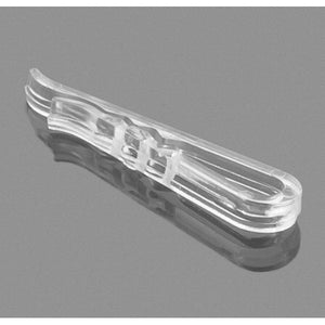Klika - Clip per camicia trasparente 37x3,5mm 10.000