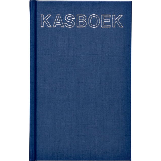 Bureau - Kasboek 103x165mm 192Blz 1 colonne bleu | 1 pièce