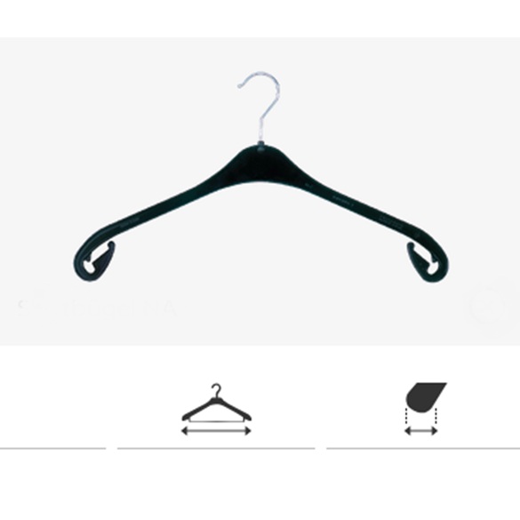 Klika -  Hanger zwart NA38 400 stuks