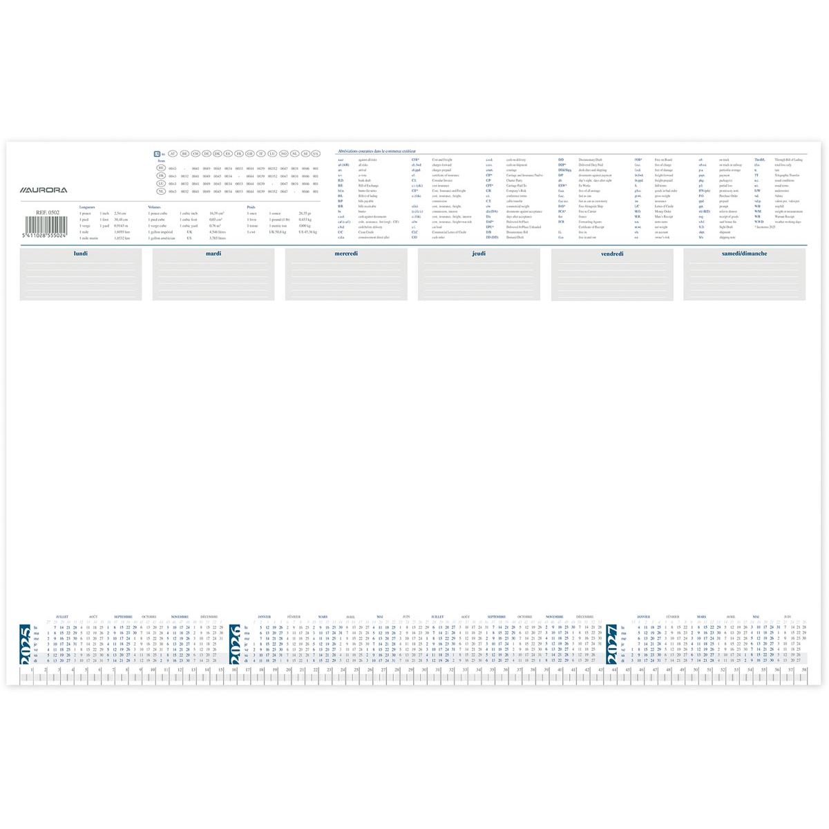 Aurora - protectores de escritorio en francés, 2026