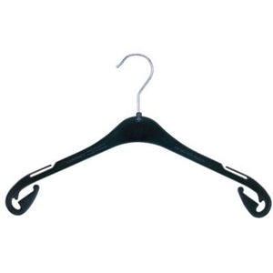 Klika - Kleiderbügel schwarz T26, Breite 26cm 500 Stück