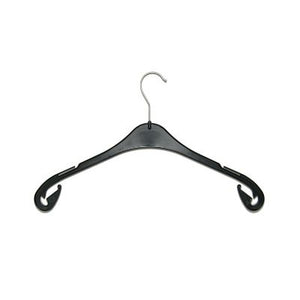 Klika - Kleiderbügel schwarz T43, Breite 43cm 300 Stück