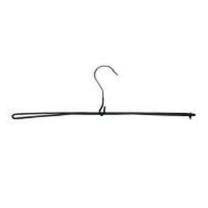 Klika - Percha 26 cm negra antideslizante