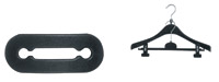 Klika - Coupling piece black 35mm for 2 hangers 100pcs 20 pieces