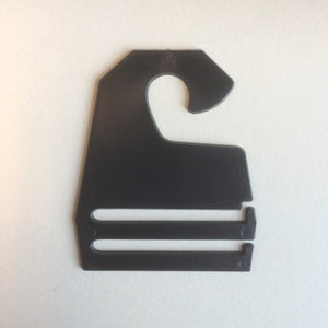 Klika -  hanger 44 mm zwart 100 stuks