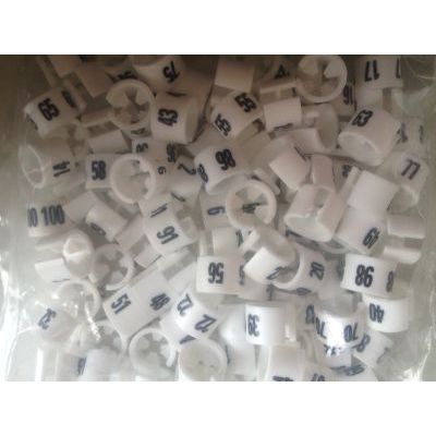 Klika - Collection series MINI white number 1-100