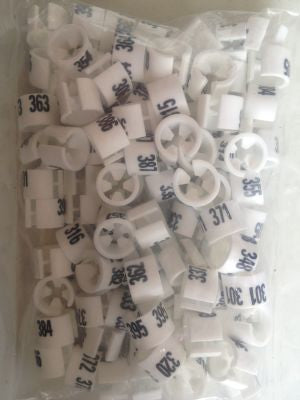 Klika -  Collectie-serie MINI wit nummer 301-400