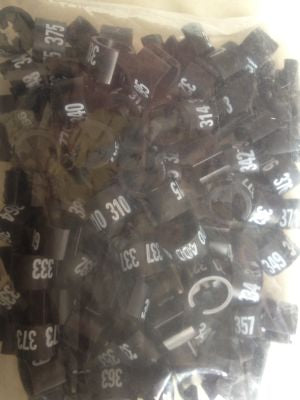 Klika -  Collectieserie MINI zwart nummer 301-400