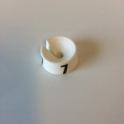 Klika - MB weiß/schwarz 7 für einen Kleiderbügel