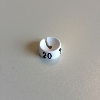 Klika - MB blanco/negro 20 para percha