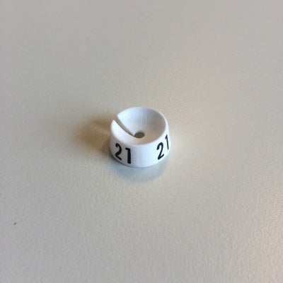 Klika - MB white/black 21 for on a clothes hanger