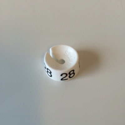 Klika -  MB wit/zwart 28 voor op kledinghanger
