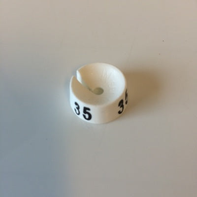 Klika -  MB wit/zwart 35 voor op kledinghanger