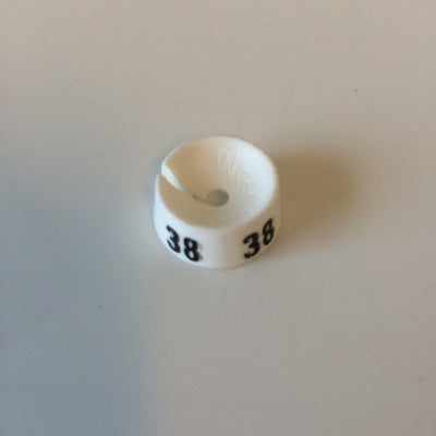 Klika -  MB wit/zwart 38 voor op kledinghanger