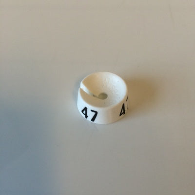 Klika -  MB wit/zwart 47 voor op kledinghanger