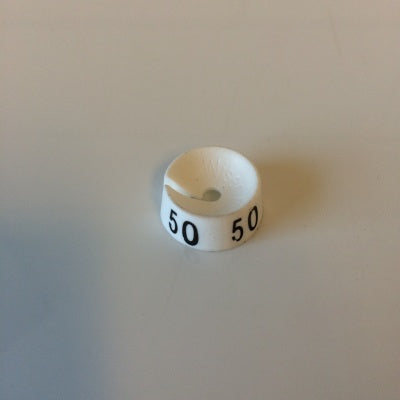 Klika - MB white/black 50 for on a clothes hanger